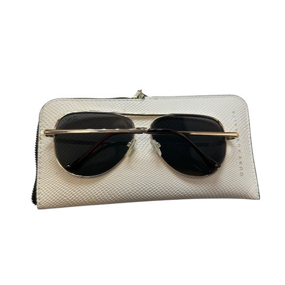 Quay Pol 154 high key 126 6414 145 mirrored sunglasses - Picture 3 of 8